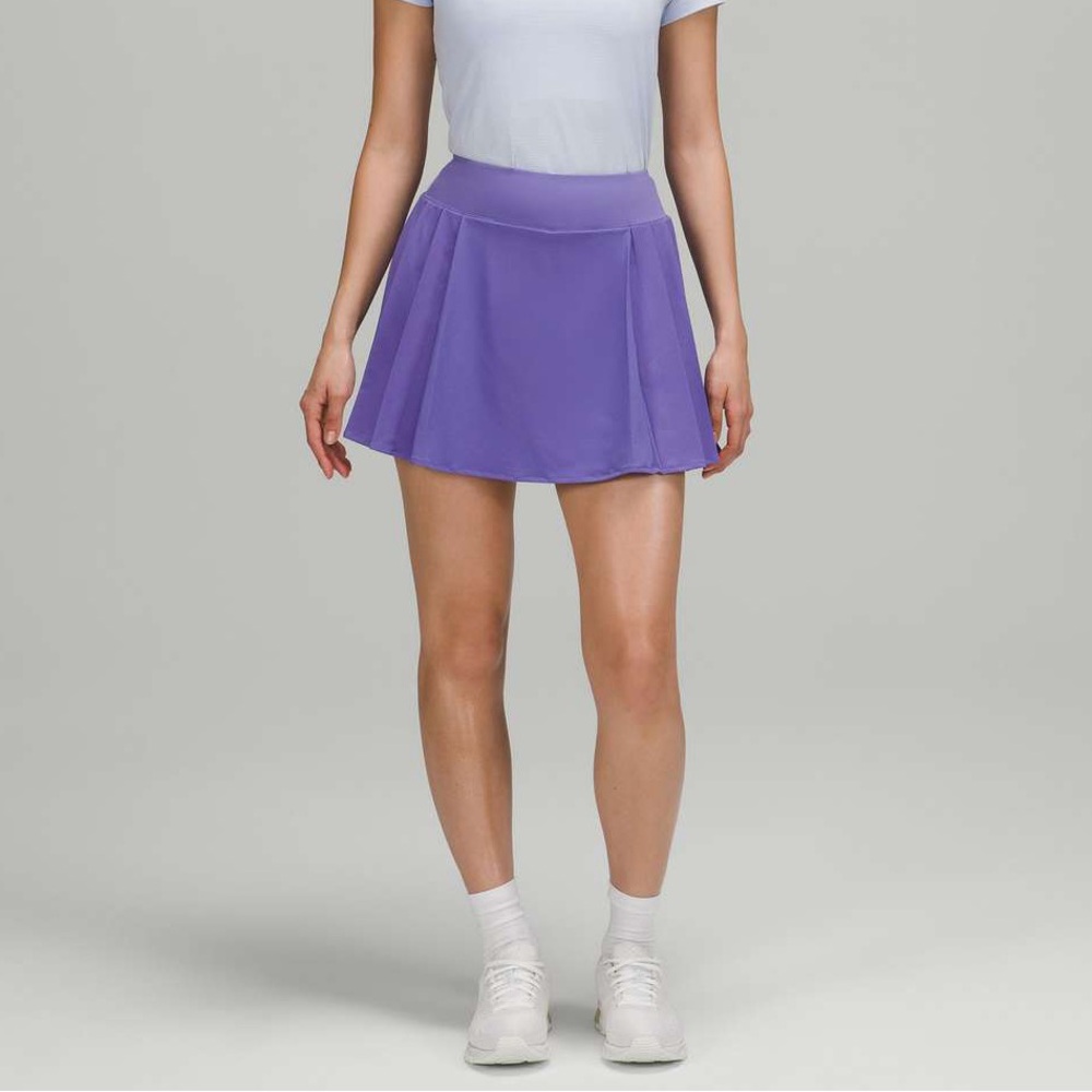 Lululemon Side-Pleat High-Rise Tennis Skirt size 6 💜NWT 💜